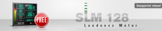 Steinbergがラウドネスメータープラグイン「SLM 128」を無償公開！