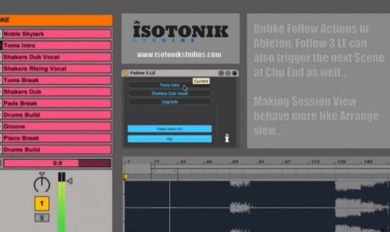 Ableton「Follow LE - Isotonik Studiosの新しい無償デバイス」公開！
