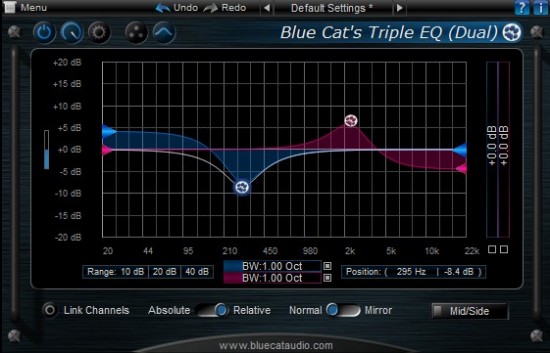 Blue Cat's Triple EQ