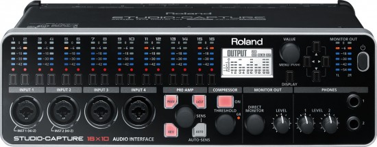 Roland オーディオ・インターフェースのフラッグシップ・モデルSTUDIO-CAPTUREを発売！