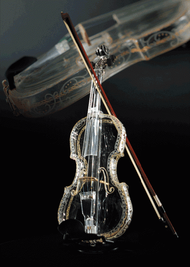 HARIO 世界初のガラス製バイオリン「玻璃王バイオリン」発売！